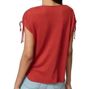 🆕️ Anne Klein Sport Ariel Ruched Top in Terracotta